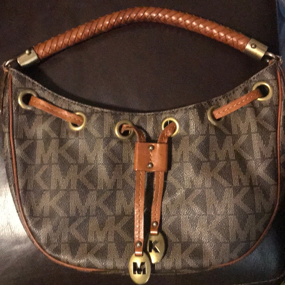 Michael Kors “MK” Logo Shoulder Bag